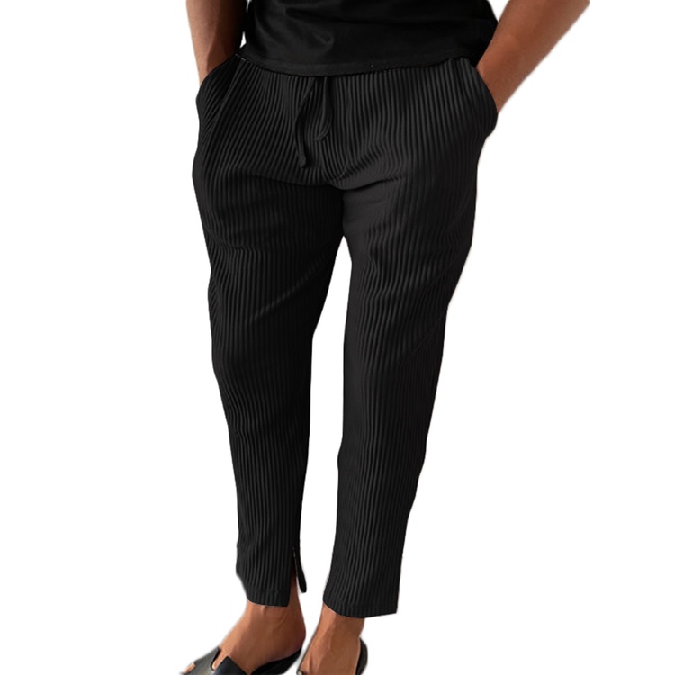 Quần nam INCERUN cạp thun phối dây rút trẻ trung thời trang