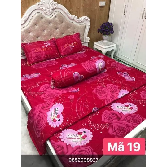 Chăn ga gối đệm 5 món đủ kích cỡ 1.6m 1m8 và 2m-2m2 đủ màu sắc và kích cỡ