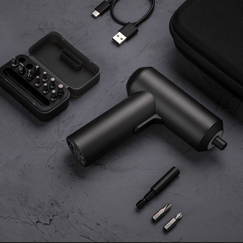 Máy bắn vít Xiaomi Mijia 12 đầu Vặn vít điện Electric Screwdriver Tô tua nơ vít đa chức năng Chính Hãng 2 cạnh 4 cạnh rẻ
