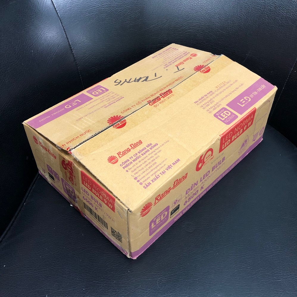 Combo 1 thùng 24 bóng đèn led 9w tròn Rạng Đông