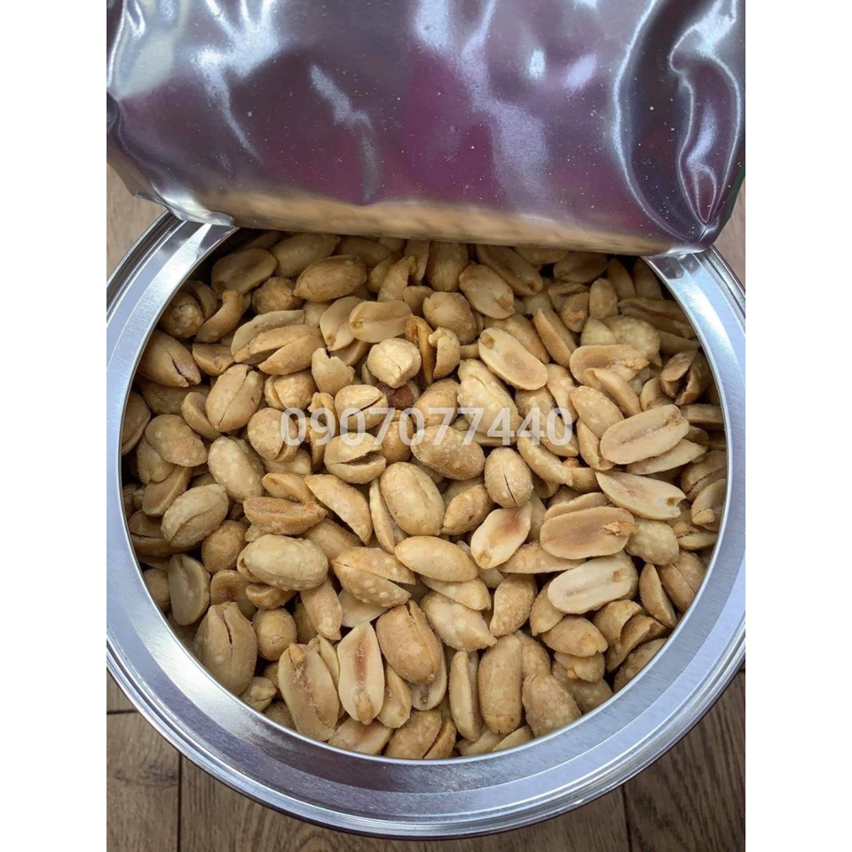 Đậu phộng rang muối Kirkland Super Extra Large Peanuts date 10/2022 - EDS Hàng Mỹ