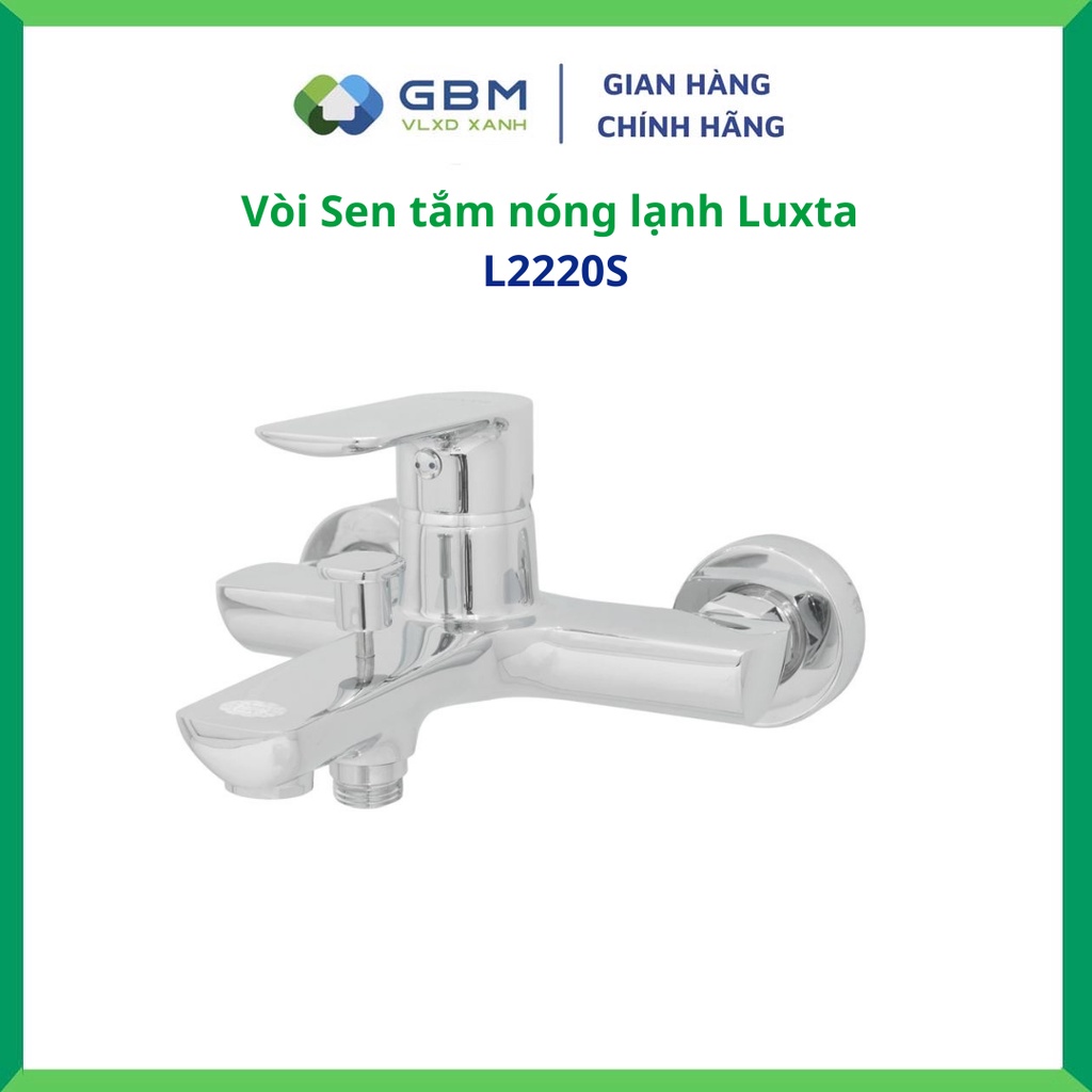 [Mã BMBAU300 giảm 10% đơn 499K] Vòi Sen Tắm Nóng Lạnh Luxta L2220S-VLXD XANH