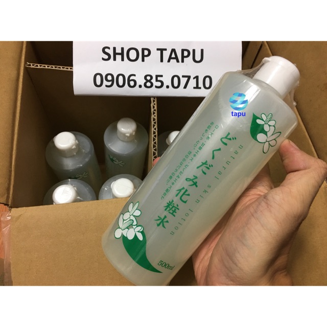 Nước hoa hồng toner diếp cá Dokudami Nhật Bản 500ml