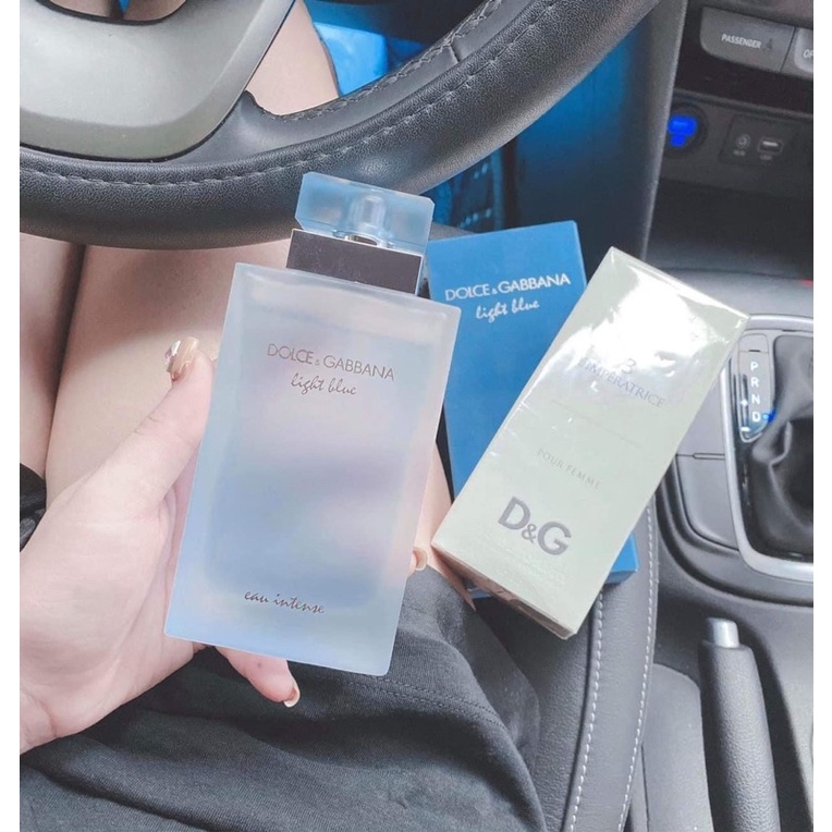 Nước hoa nữ mát mẻ D"G Light Blue Eau intense