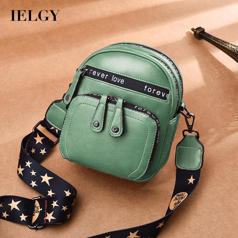 IELGY Túi Đeo Vai In Họa Tiết Thời Trang Hàn Quốc