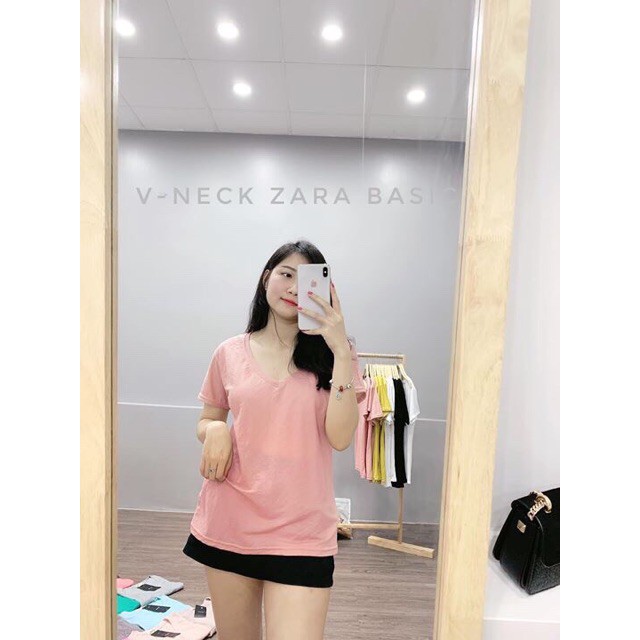Áo phông cổ tim túi ngực - Mã T5