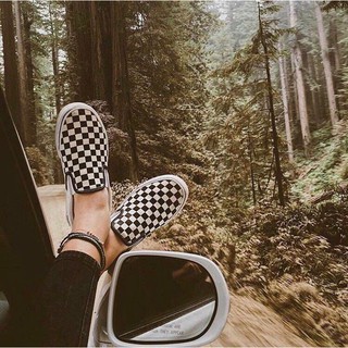 VANS VAULT CHECKERBOARD SLIP ON