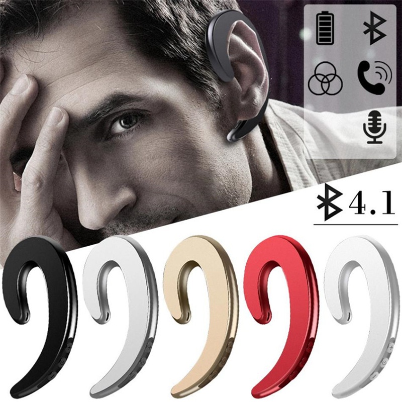 Tai Nghe Thể Thao Bluetooth 4.1 Không Dây Âm Thanh Sống Động Chất Lượng Cao Cho Máy Tính Bảng / Laptop / Xiaomi Iphone
