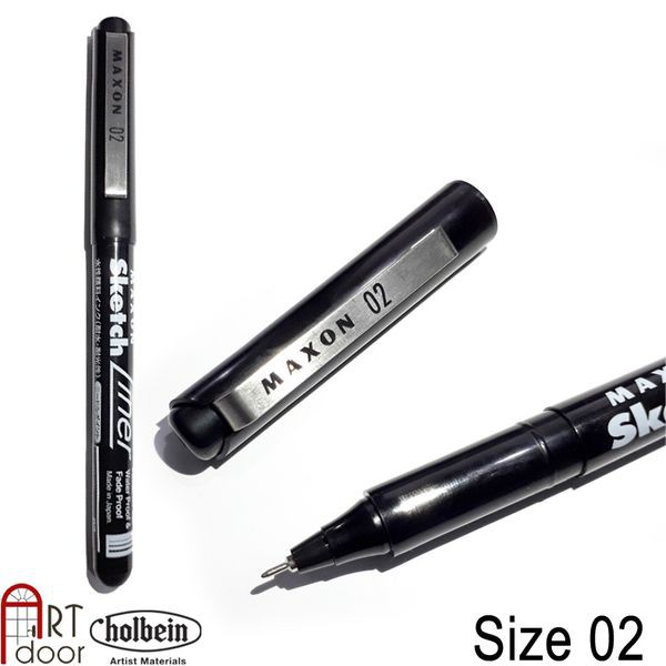 [ARTDOOR] Bút đi nét Đen MAXON Sketch Liner (kháng nước)