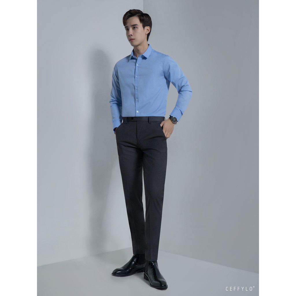 Quần tây nam công sở cao cấp form dáng slimfit - POLIDO MALL