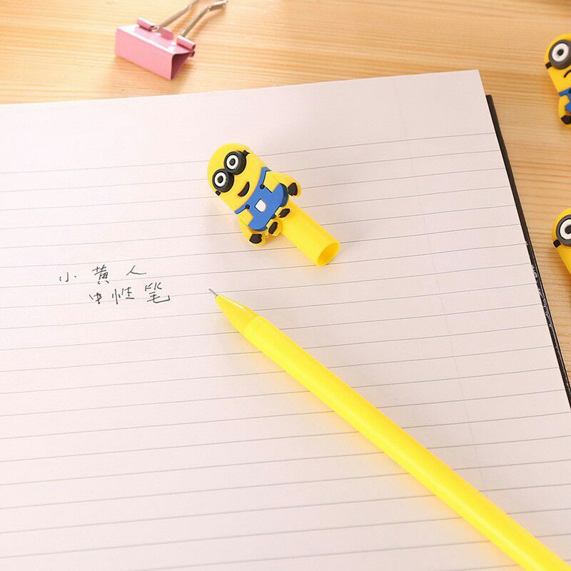 Bút mực nước đen đủ mẩu hoạt hình dễ thương