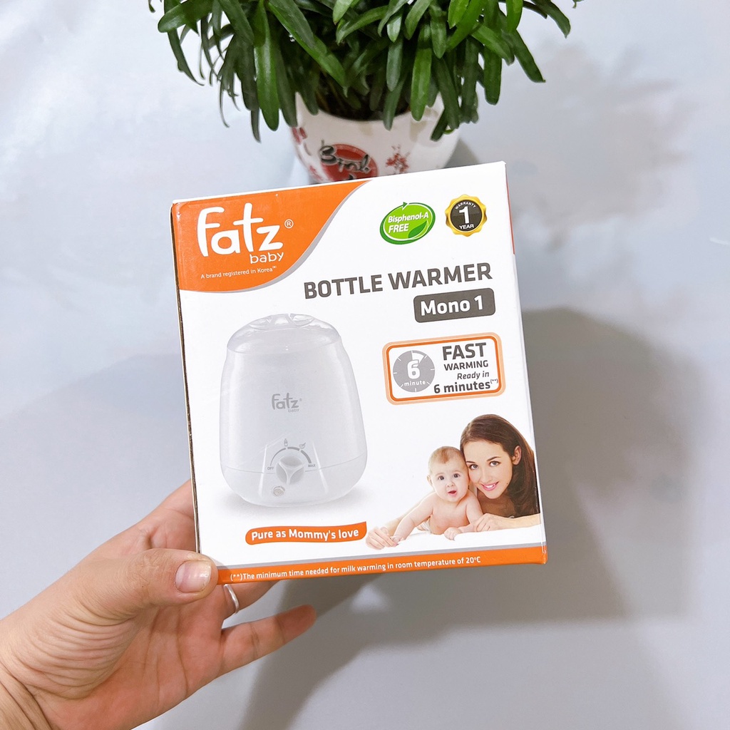 Máy hâm sữa Fatz baby 3 chức năng momo 1 hàn quốc - hâm ủ sữa , hâm thức ăn tiệt trùng bình sữa