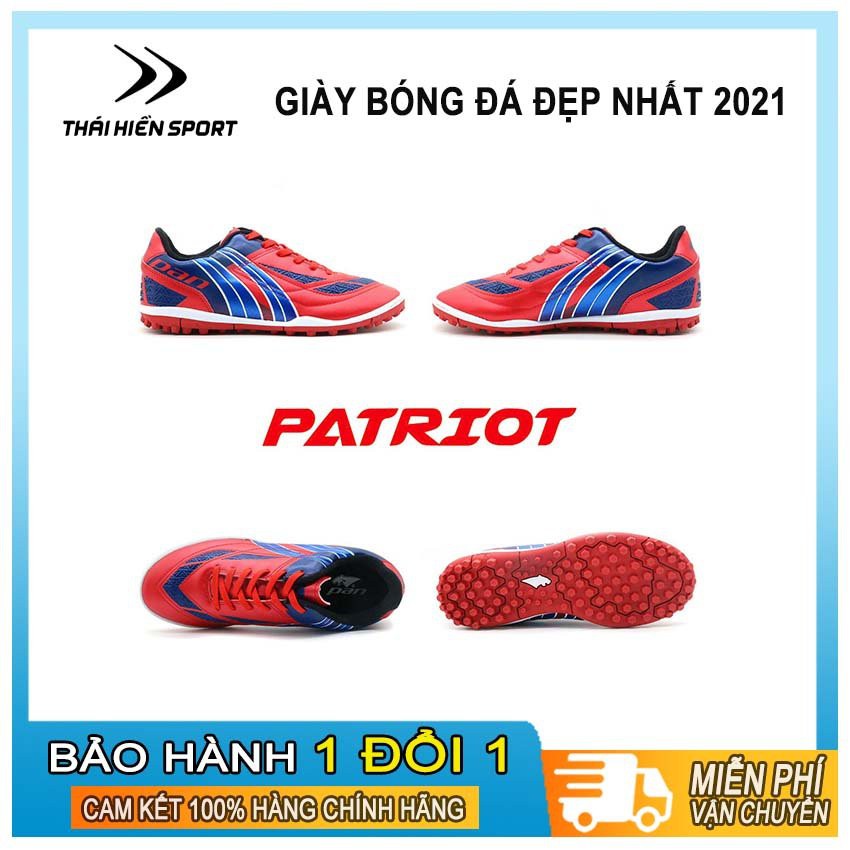 [GIÀY ĐÁ BANH ĐẸP]Giày bóng đá Pan Patriot TF-HÀNG CHÍNH HÃNG-BẢO HÀNH 1 ĐỔI 1-đá bóng sân cỏ nhân tạoTHÁI HIỀN SPORT