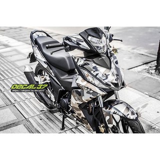 Tem Trùm Winner Camo Đen trắng