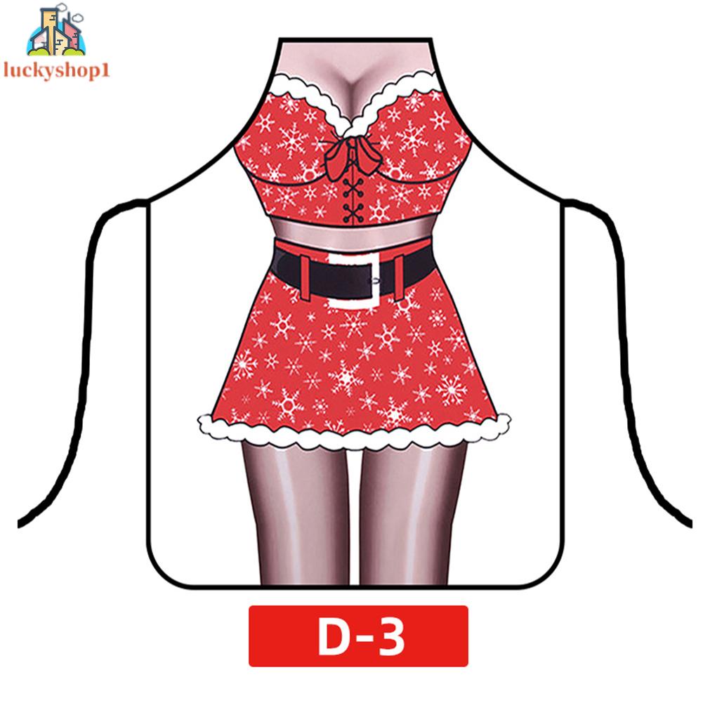 Tạp Dề Giáng Sinh Xinh Xắn