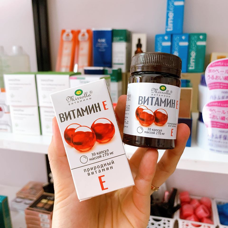 Vitamin E đỏ Nga 30 viên
