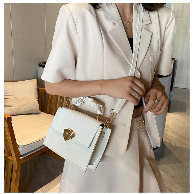 Túi xách đeo chéo đeo vai hình vuông công sở trẻ trung da mềm OLUKA STORE TĐV069