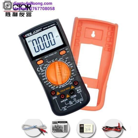 Đồng Hồ Vạn Năng DMM VICTOR VC 890C+