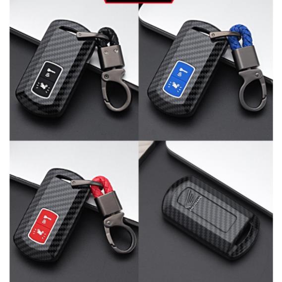 Bọc Chìa Khóa Smartkey Airblade 2018 - 2021 , Lead, Vision 2018-2020  Ốp Carbon Smartkey Honda