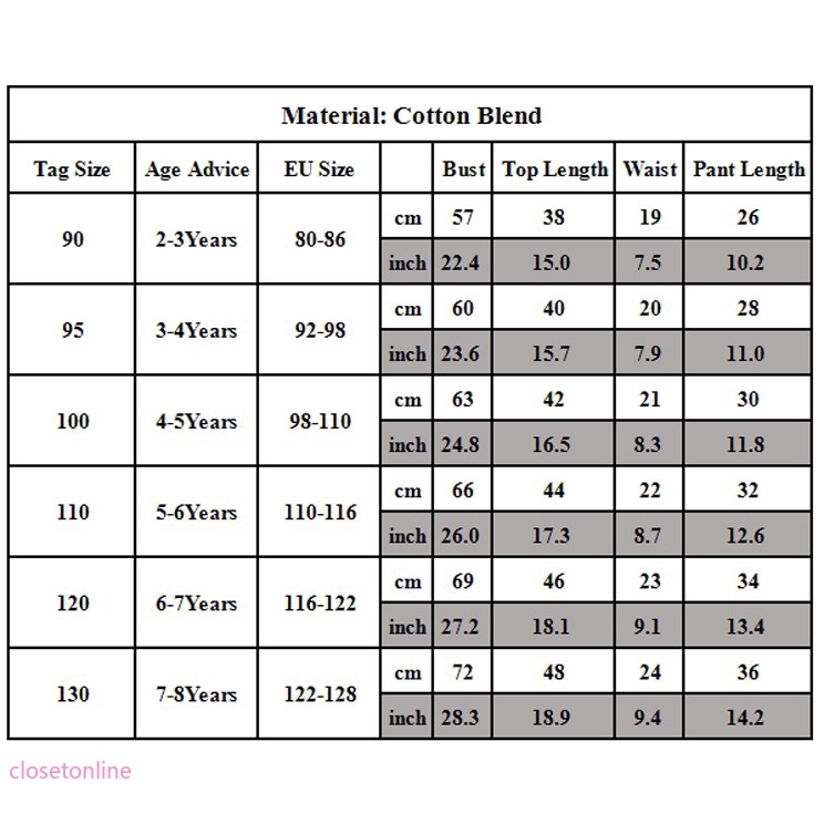 CL❀❀ Boys Kids Clothing Pajamas  Cartoon Hero T-Shirt Outfits Sleepwear Sets Suits