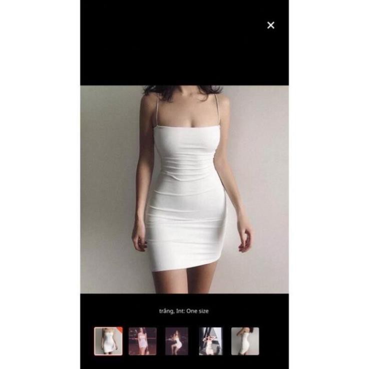 Váy body 2 dây mẫu mới siêu hot 2020 _ sexy tôn dáng _ đủ màu cho nàng năng động | BigBuy360 - bigbuy360.vn