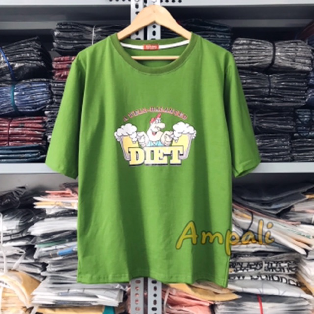 Áo Thun CHỮ DIET Unisex A023 | BigBuy360 - bigbuy360.vn