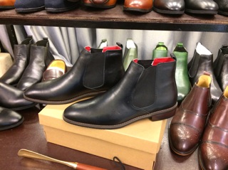 Giày Chelsea Boot Đế Phíp Da Bò