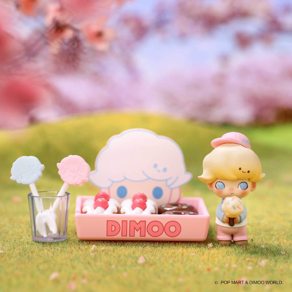 Dimoo Đồ Chơi Nghệ Thuật go on an outing Withther series