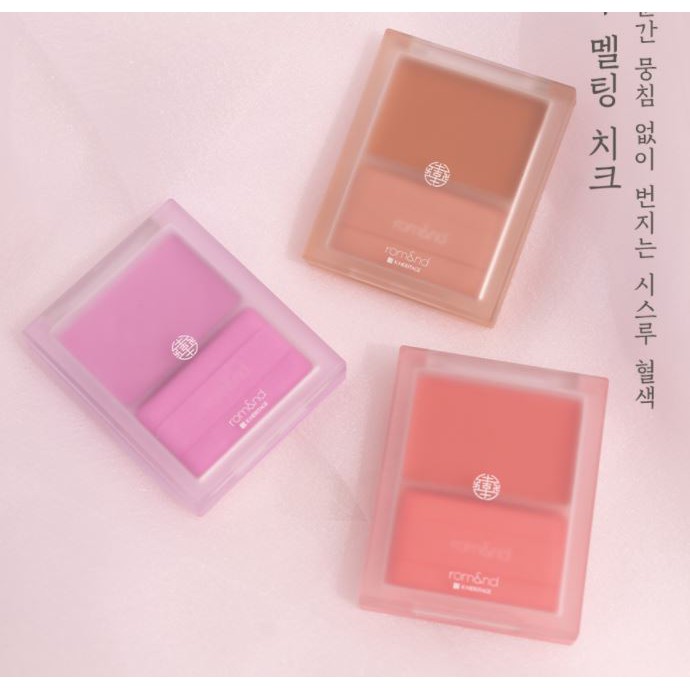 [HANBOK PROJECT] Má Hồng Dạng Kem Mềm Mịn, Lâu Trôi Romand See-Through Melting Cheek 3.5g | BigBuy360 - bigbuy360.vn