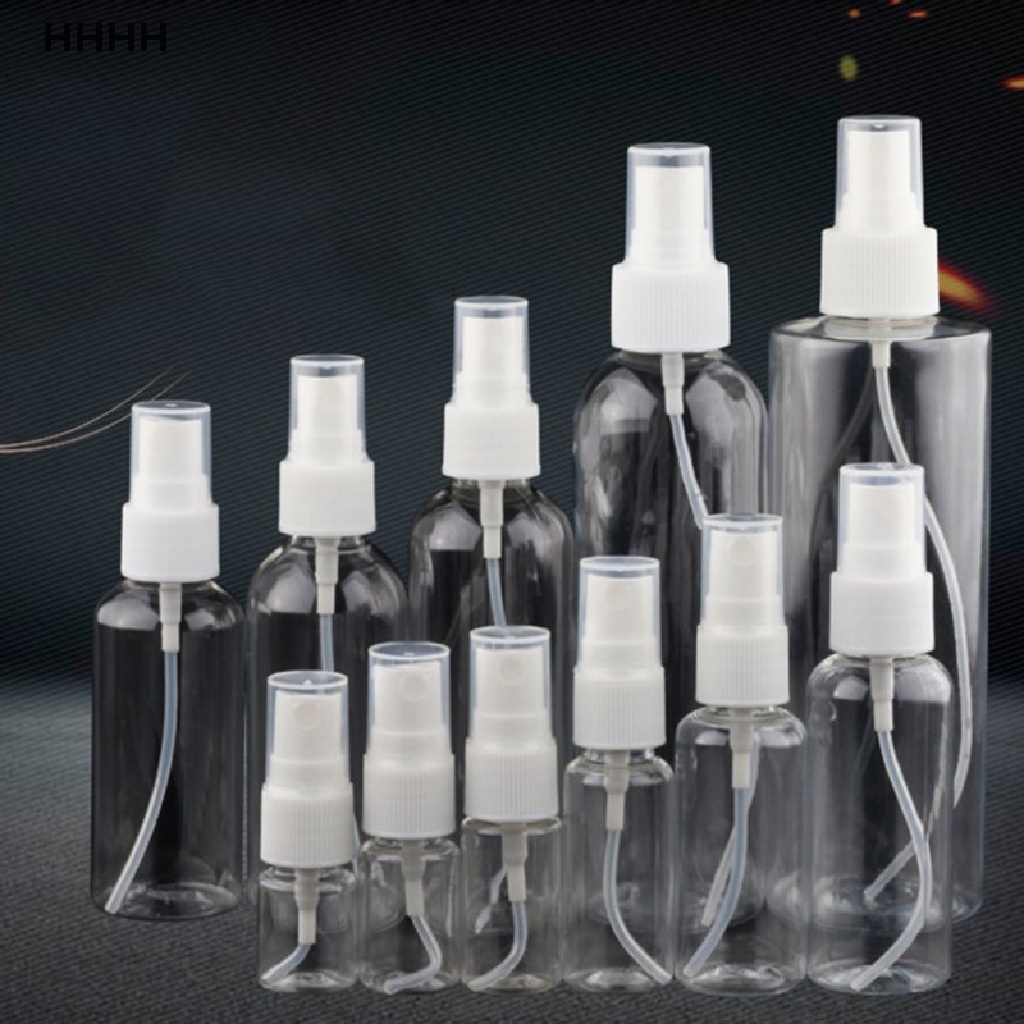 Bình xịt rỗng mini bằng nhựa trong suốt chiết nước hoa tiện dụng