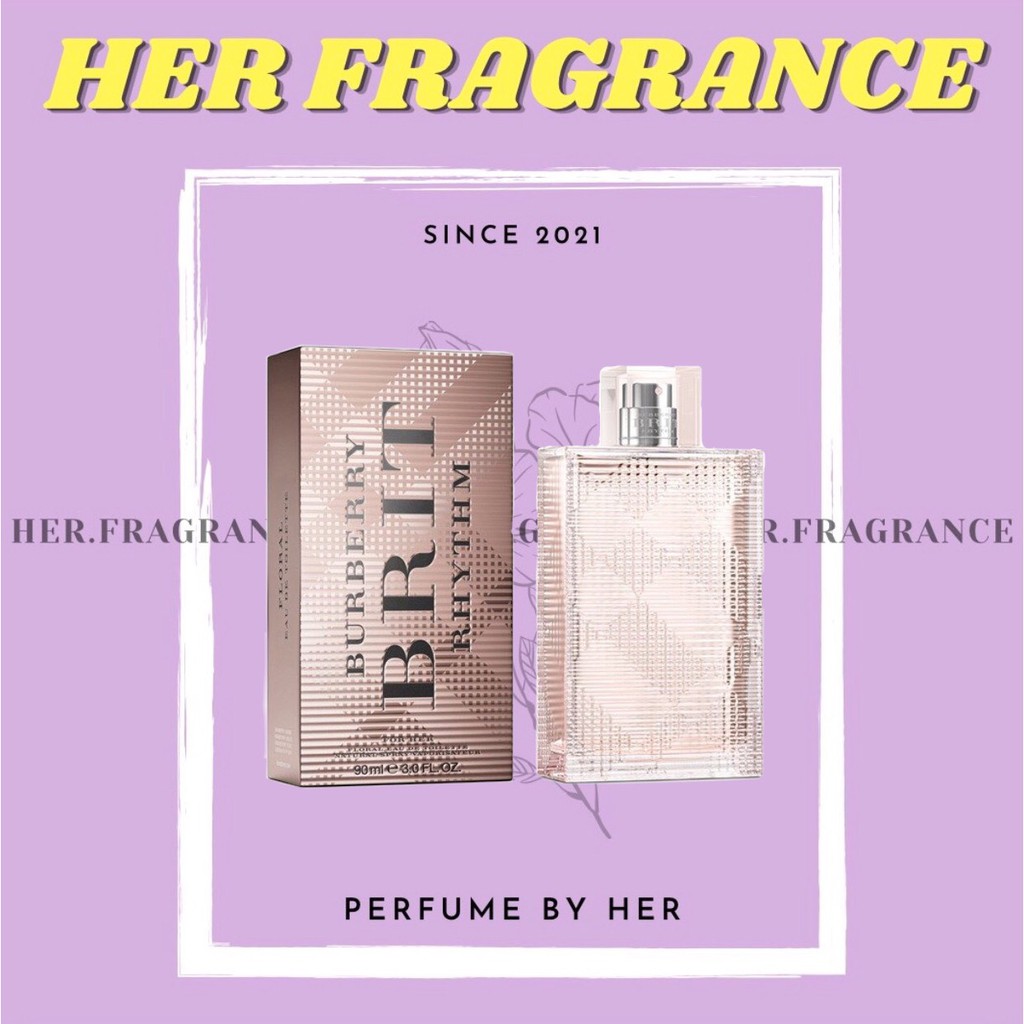 🐻 Nước Hoa Burberry Brit Rhythm EDT - 𝐇𝐞𝐫 𝐅𝐫𝐚𝐠𝐫𝐚𝐧𝐜𝐞 -