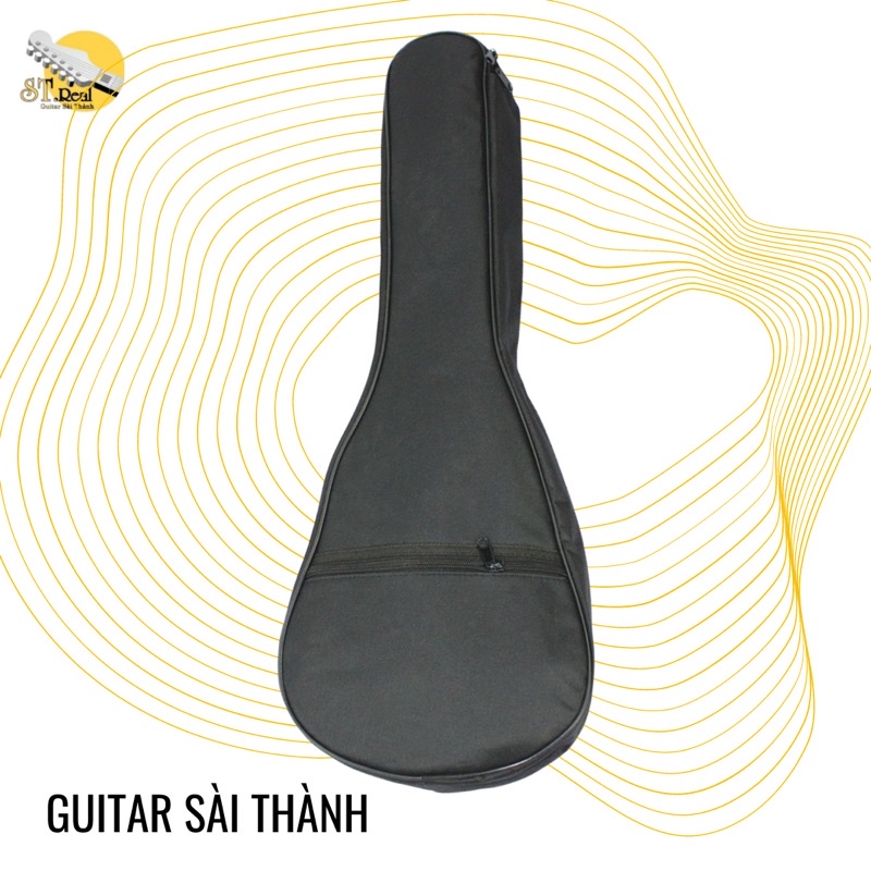 Bao Đựng Đàn Ukulele ST.Real Guitar Sài Thành mã UB12 1 lớp có nhiều kích thước để lựa chọn