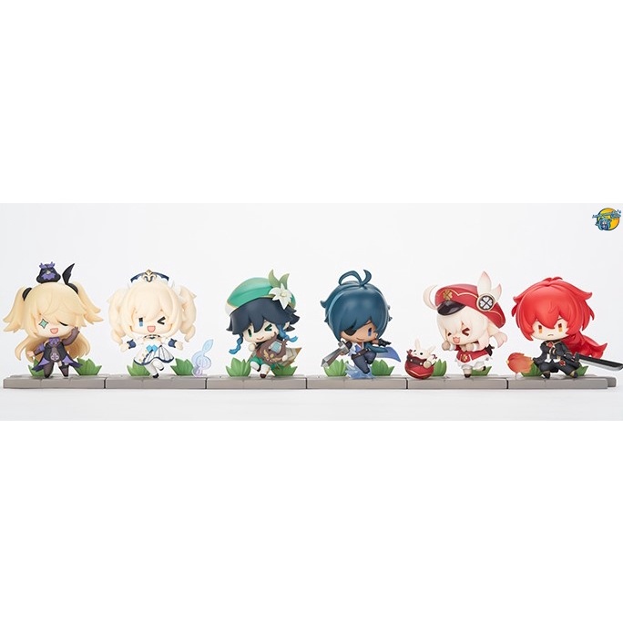 [Đặt trước] [miHoYo] Bộ mô hình nhân vật Genshin Impact Battlefield Heroes Blind Box Figures