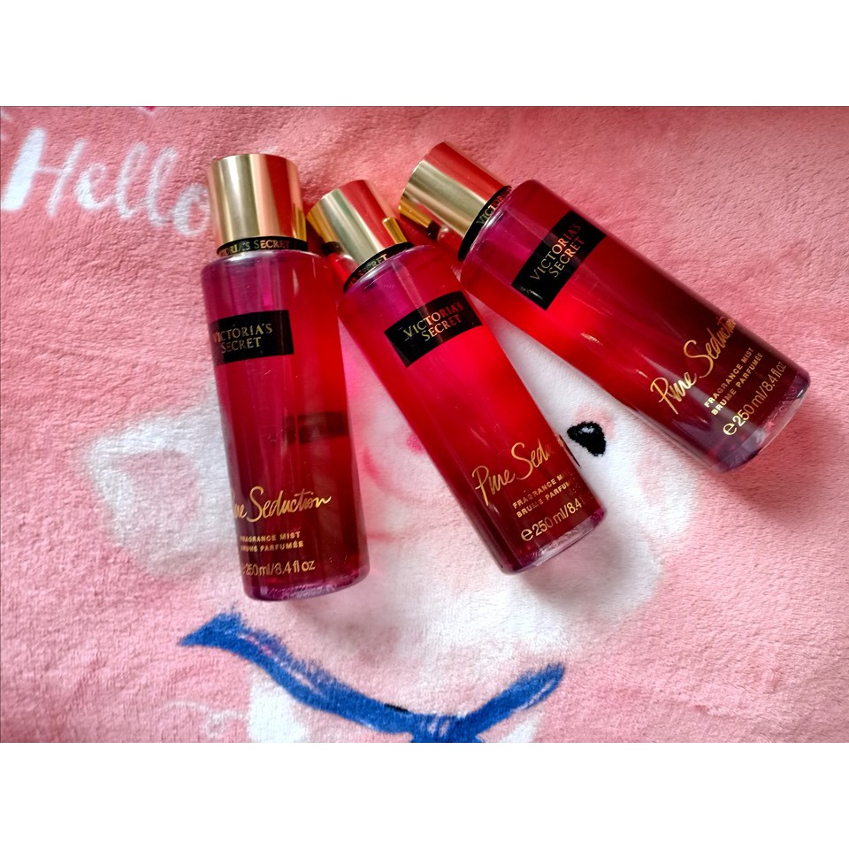 𝗕𝗢𝗗𝗬𝗠𝗜𝗦𝗧𝗣𝗘𝗥𝗙𝗨𝗠𝗘⚜️Xịt Thơm Body Victoria’s Secret Pure Seduction (đỏ)  250ml | BigBuy360 - bigbuy360.vn