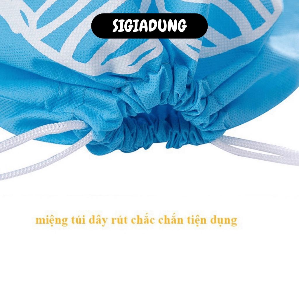 [SGD] Túi Đựng Giày - Combo 10 Túi Bảo Quản Giày Dép Có Dây Rút Chống Bụi Bẩn 4417