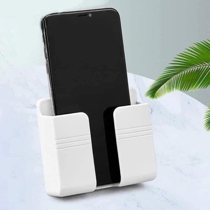 Kệ Dán Tường Để Điều Khiển, Remote - Giá đỡ Điện Thoại Đa Năng Mẫu Mới