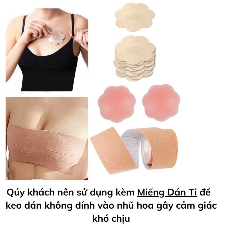 ❤️ Cuộn Băng Dán Myna Nâng Ngực Có Thể Tạo Nhiều Kiểu Đa Dụng Cho Nữ 259 ❤️