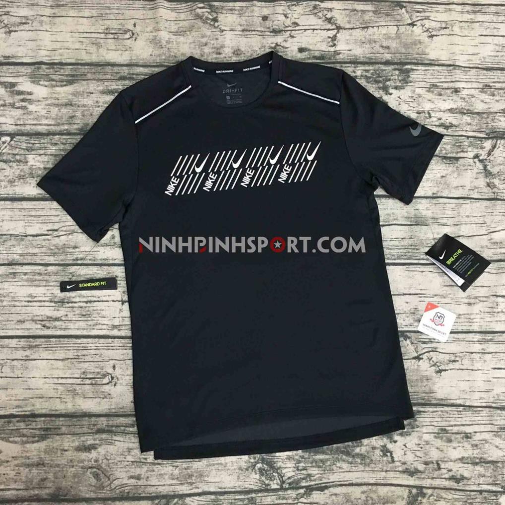 Áo thể thao nam Nike Dri-fit Miler Tech Black CD5731-010 ❕ ˇ