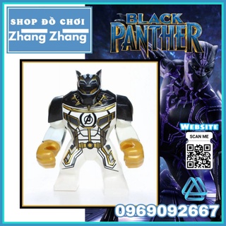 Đồ chơi Xếp hình Chiến binh báo đen Black Panther Avengers Endgame Minifigures Lele D210 PRCK GD210