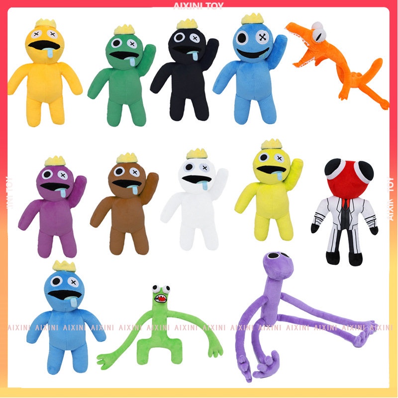 30cm Roblox Rainbow Friends Plush Toy Little Blue Man Little Green Man Doll Doll Children's Birthday Gift