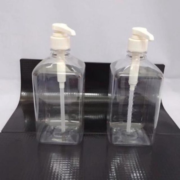 Bình đựng siro bằng nhựa - thủy tinh có vòi pump định lượng 10ml 1 lần bơm