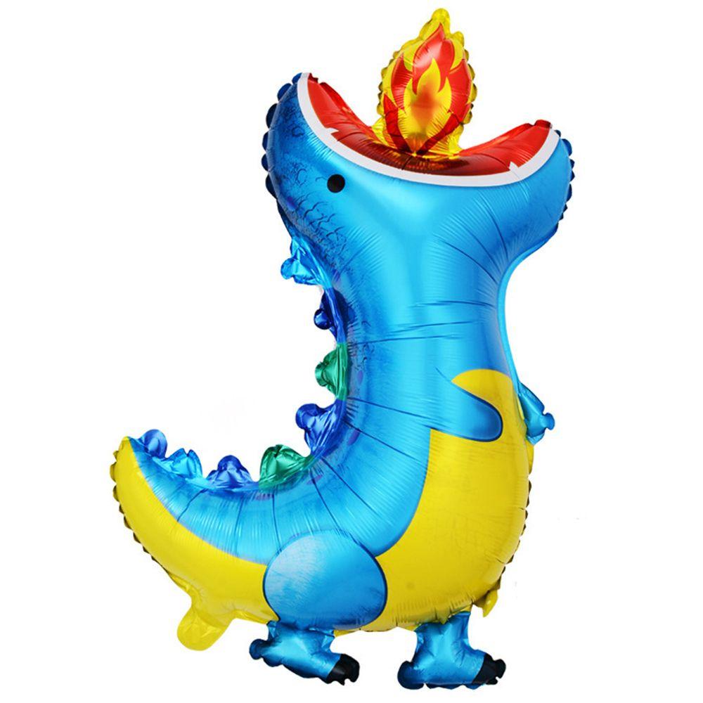 Bong Bóng Lá Nhôm Chủ Đề Khủng Long Đáng Yêu Trang Trí Nhà Cửa