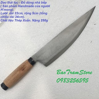 Dao thái nhọn siêu sắc bén sản phẩm Handmade của người H'mong Bắc Hà Lào Cai.