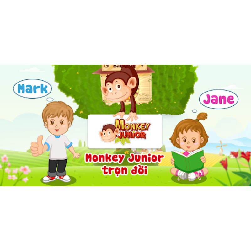 Toàn quốc - MONKEY JUNIOR (TRỌN ĐỜI) - Tiếng Anh nền tảng cho trẻ từ 0-10 tuổi