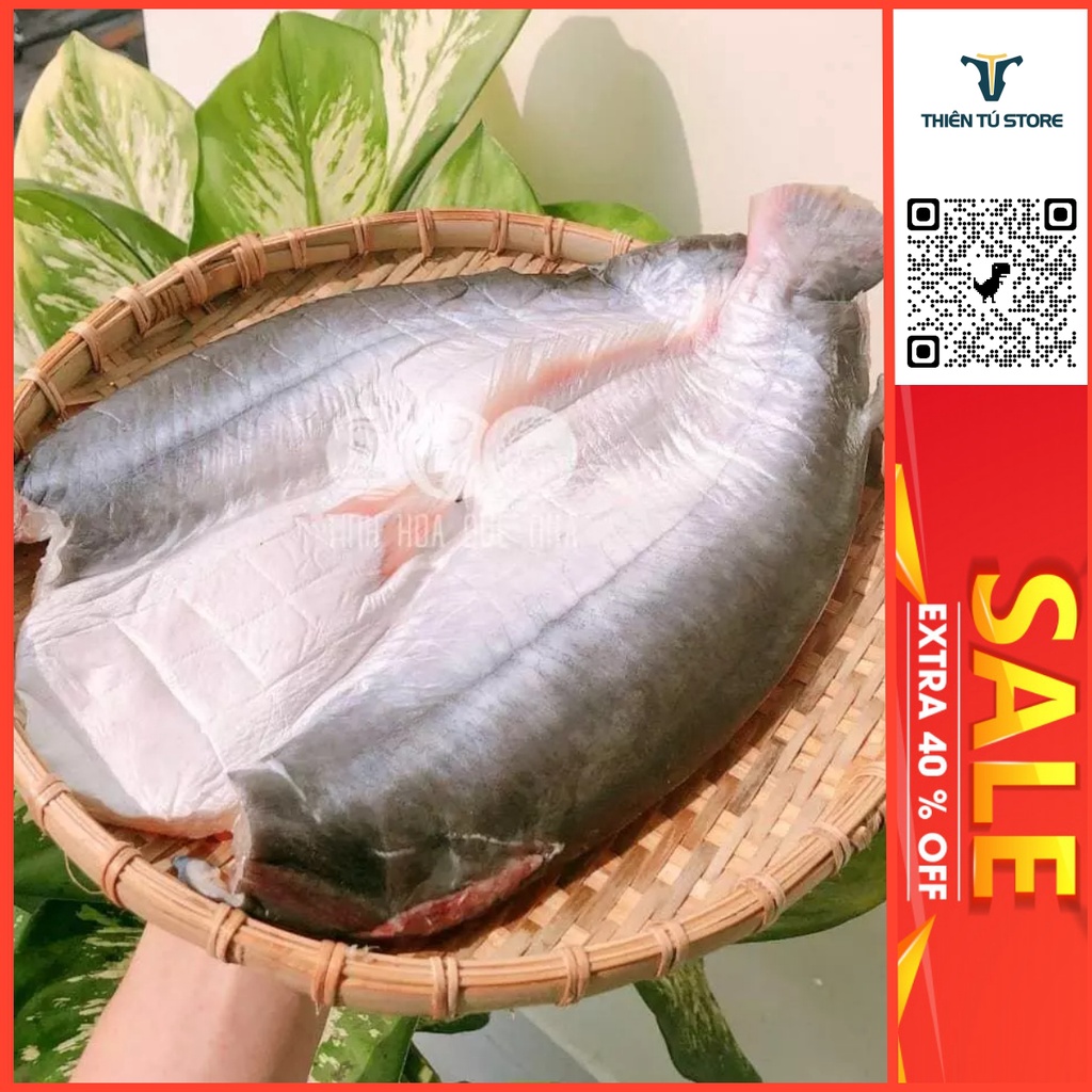 Khô cá dứa lạt Cần Giờ, phi lê không xương 1kg ngon miệng vừa ăn/thịt dày thơm ngon không chất bảo quản