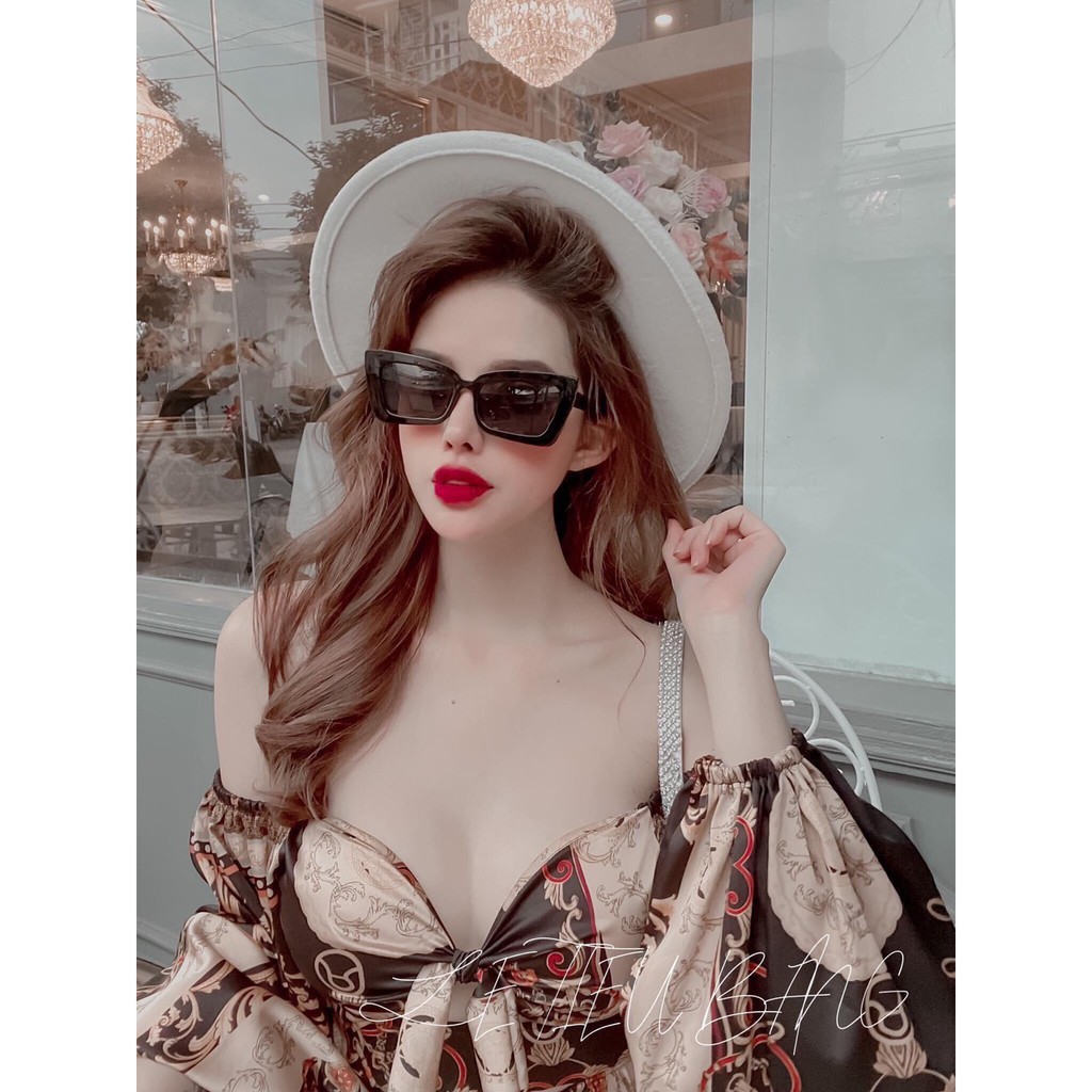 Mắt kính thời trang mắt mèo TQ24 phong cách thích hợp mang đi biển đi du lịch chống nắng hiệu quả nhiều màu sắc cá tính | BigBuy360 - bigbuy360.vn