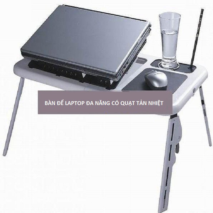 Bàn Laptop Đa Năng Thương Hiệu E-Table LD09 - Bàn Laptop Xếp Hình Đa Năng