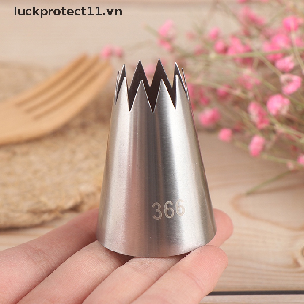 Bộ 11 Đuôi Bắt Kem Bằng Thép Không Gỉ Trang Trí Bánh #