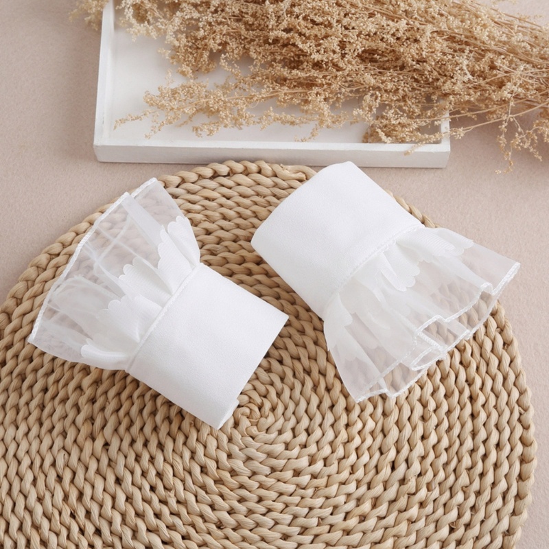 Vòng Tay Giả Xếp Ly Màu Sắc Xinh Xắn Có Thể Tháo Rời