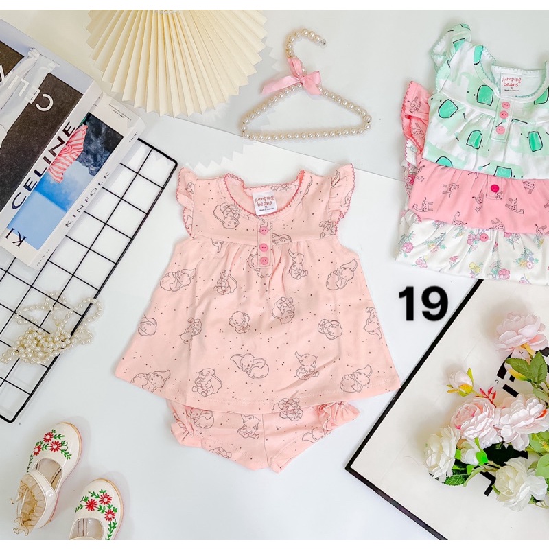 Đồ bộ cánh tiên bé gái babydoll